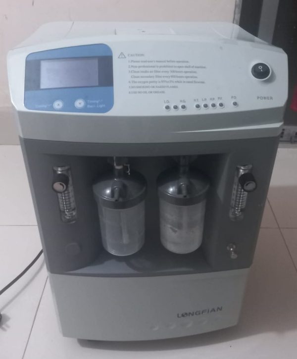Used Longfian JAY-10 Oxygen Concentrator – 10L